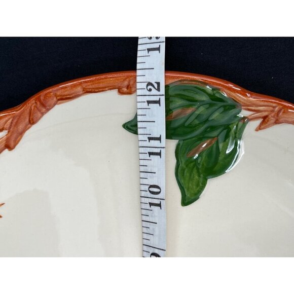 Franciscan Apple Earthenware Hand-Painted Ceramic Fruit Bowl Apple Design - Picture 4 of 7